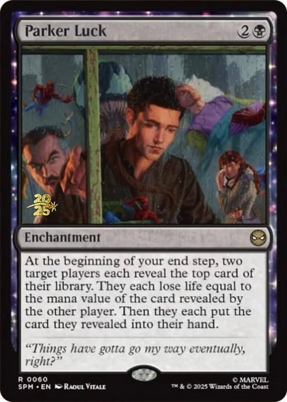 Parker Luck, Prerelease Cards 60