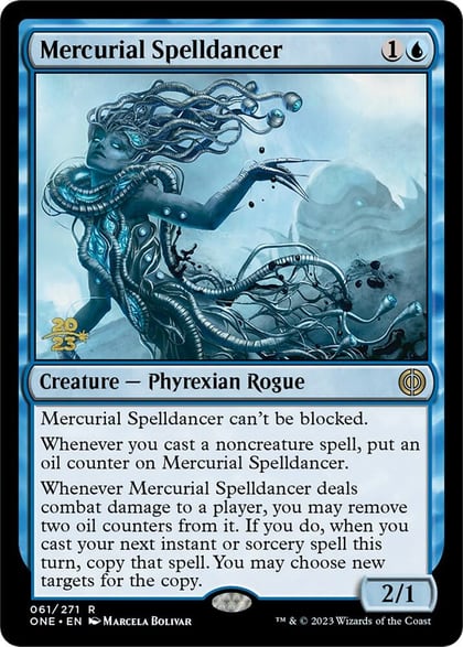 Mercurial Spelldancer, Prerelease Cards 61