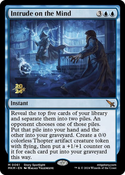 Intrude on the Mind, Prerelease Cards 61