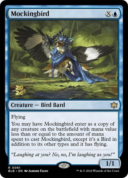 Mockingbird, Prerelease Cards 61