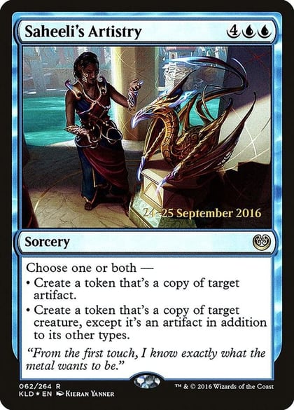 Saheeli's Artistry, Prerelease Cards 62