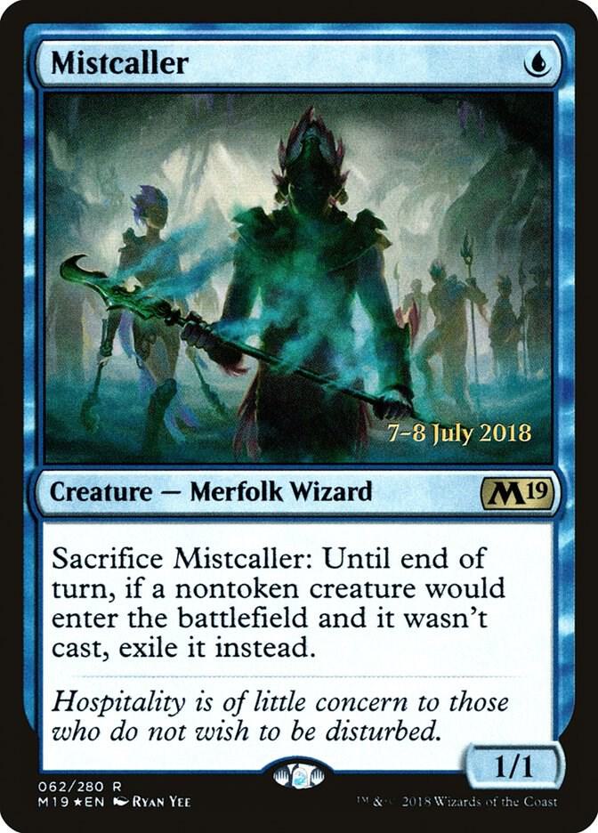 Mistcaller, Prerelease Cards 62