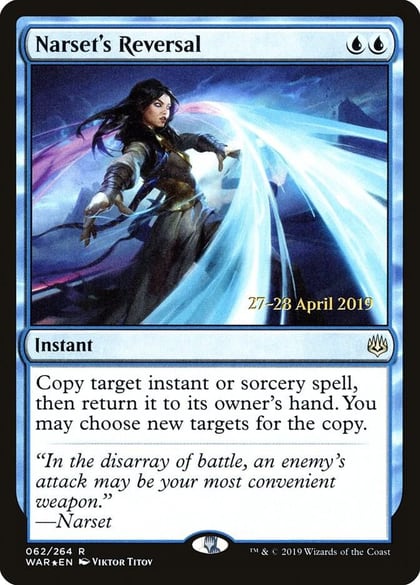 Narset's Reversal, Prerelease Cards 62