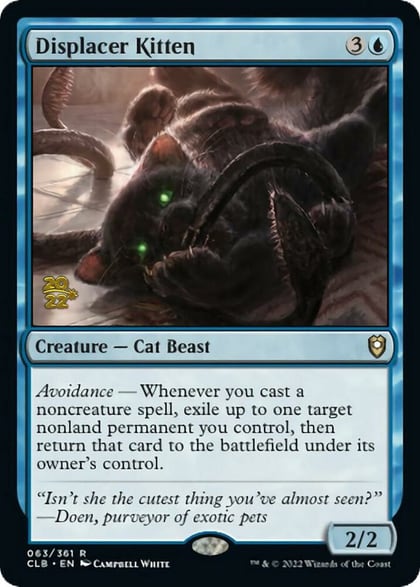 Displacer Kitten, Prerelease Cards 63