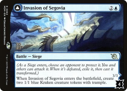 Invasion of Segovia, Prerelease Cards 63