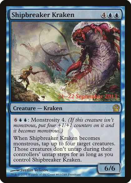 Shipbreaker Kraken, Prerelease Cards 63