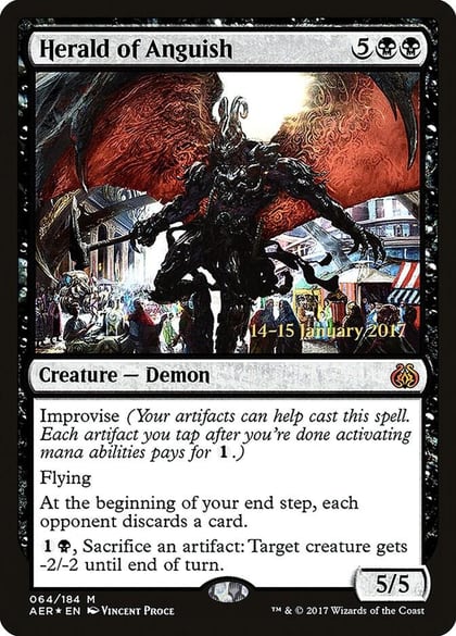 Herald of Anguish, Prerelease Cards 64