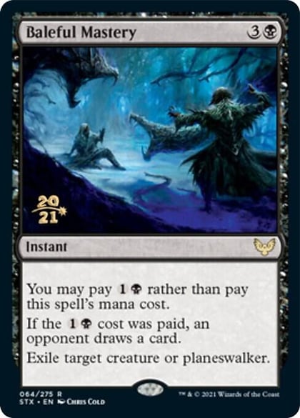 Baleful Mastery, Prerelease Cards 64