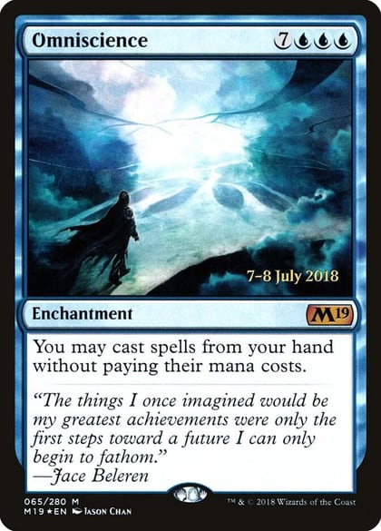 Omniscience, Prerelease Cards 65