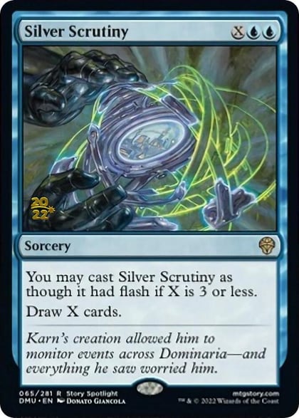Silver Scrutiny, Prerelease Cards 65