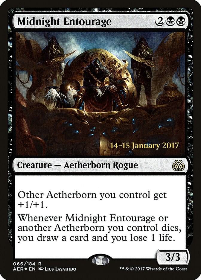 Midnight Entourage, Prerelease Cards 66