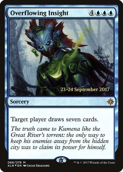 Overflowing Insight, Prerelease Cards 66