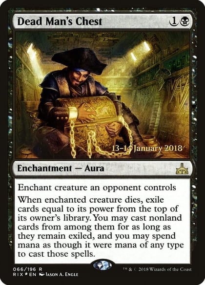 Dead Man's Chest, Prerelease Cards 66