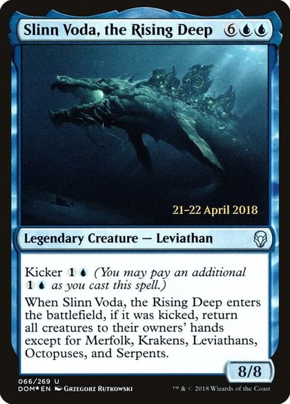 Slinn Voda, the Rising Deep, Prerelease Cards 66