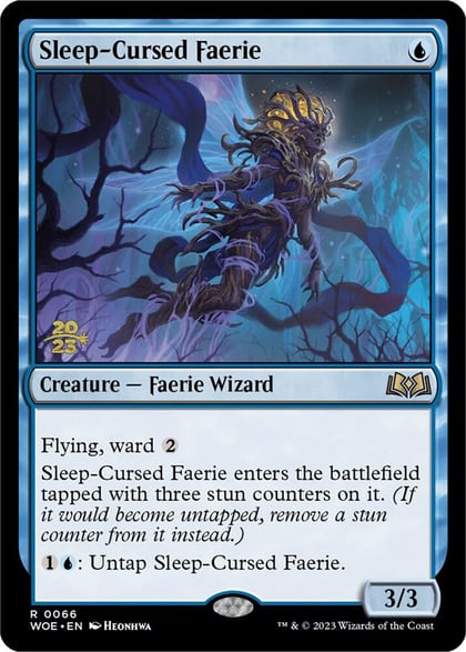 Sleep-Cursed Faerie, Prerelease Cards 66