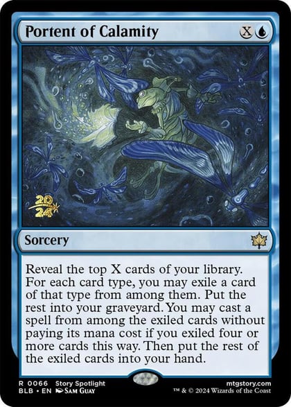 Portent of Calamity, Prerelease Cards 66