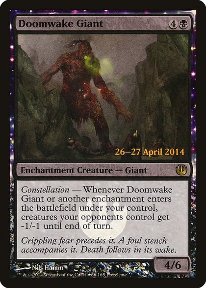 Doomwake Giant, Prerelease Cards 66