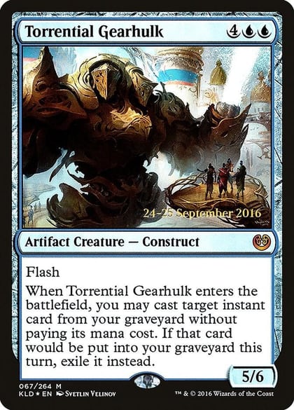 Torrential Gearhulk, Prerelease Cards 67