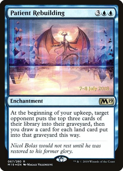 Patient Rebuilding, Prerelease Cards 67