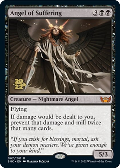 Angel of Suffering, Prerelease Cards 67