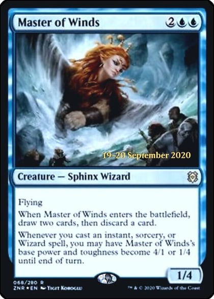 Master of Winds, Prerelease Cards 68