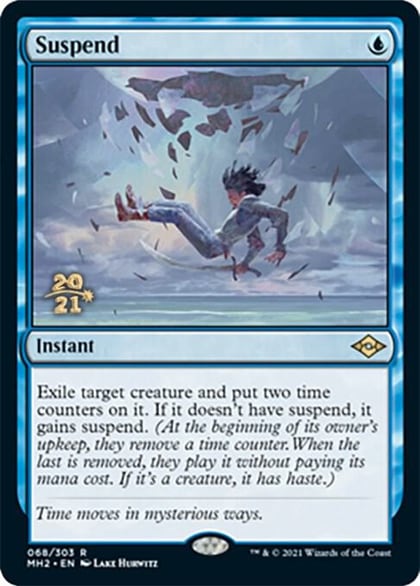 Suspend, Prerelease Cards 68