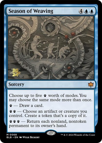 Season of Weaving, Prerelease Cards 68