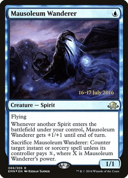 Mausoleum Wanderer, Prerelease Cards 69