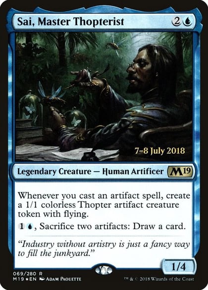 Sai, Master Thopterist, Prerelease Cards 69