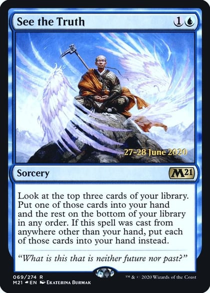 See the Truth, Prerelease Cards 69