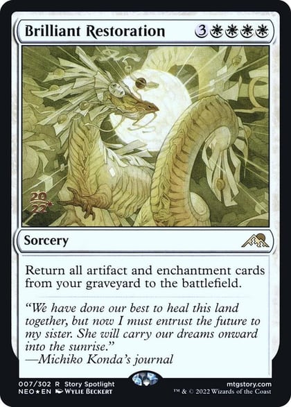 Brilliant Restoration, Prerelease Cards 7