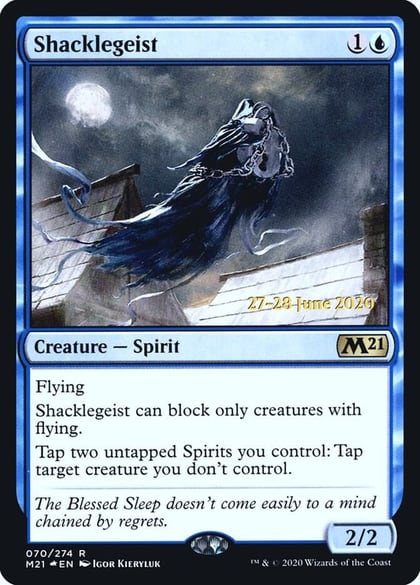Shacklegeist, Prerelease Cards 70