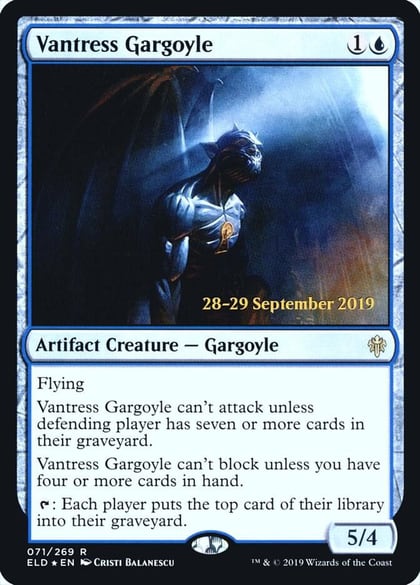 Vantress Gargoyle, Prerelease Cards 71