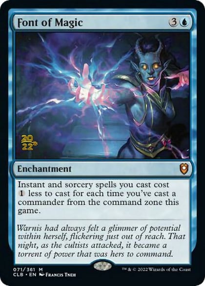 Font of Magic, Prerelease Cards 71