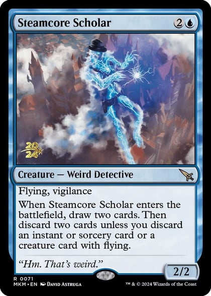 Steamcore Scholar, Prerelease Cards 71