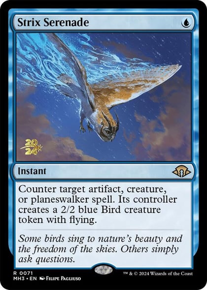 Strix Serenade, Prerelease Cards 71