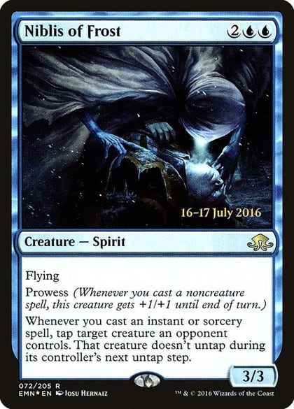 Niblis of Frost, Prerelease Cards 72