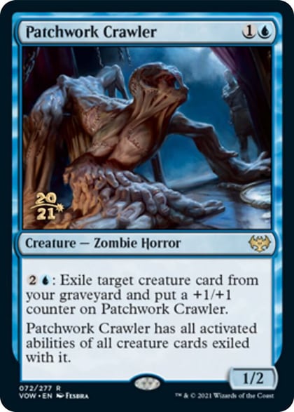 Patchwork Crawler, Prerelease Cards 72