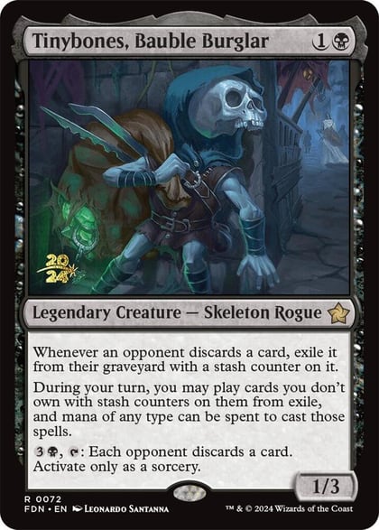 Tinybones, Bauble Burglar, Prerelease Cards 72