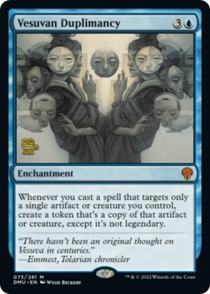 Vesuvan Duplimancy, Prerelease Cards 73