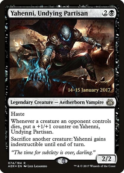 Yahenni, Undying Partisan, Prerelease Cards 74