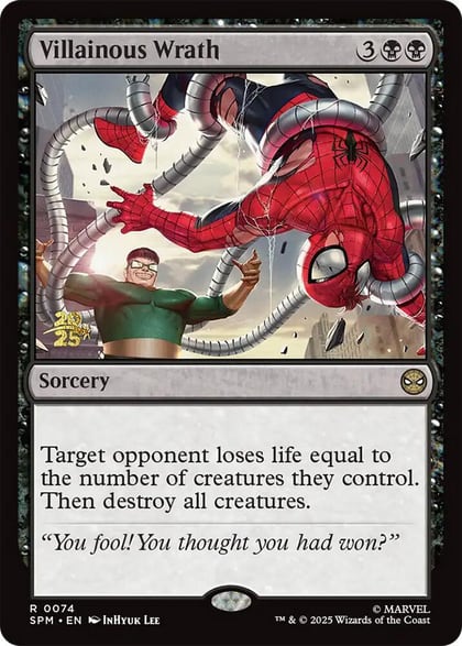 Villainous Wrath, Prerelease Cards 74