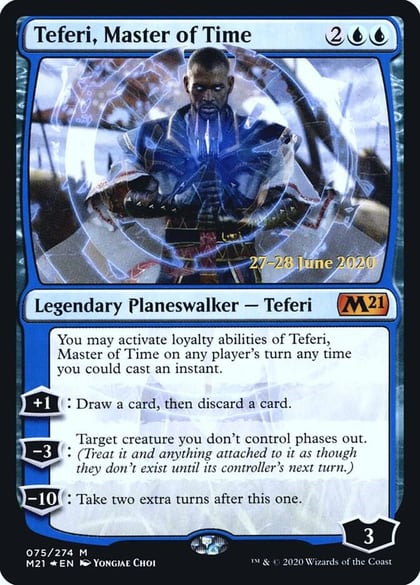 Teferi, Master of Time, Prerelease Cards 75