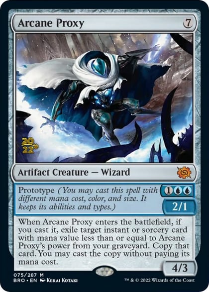 Arcane Proxy, Prerelease Cards 75