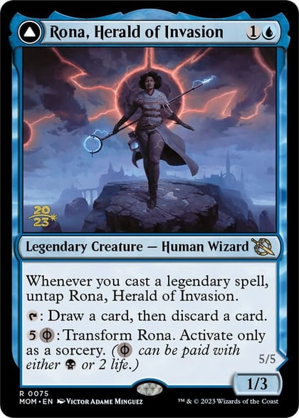 Rona, Herald of Invasion, Prerelease Cards 75