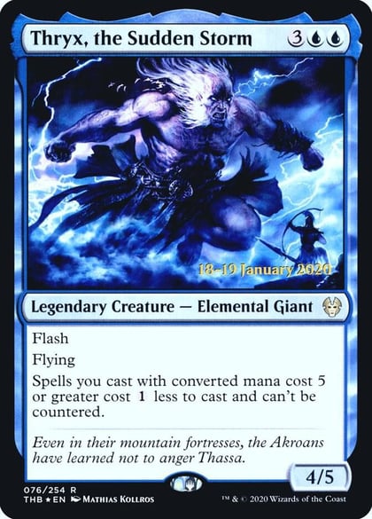 Thryx, the Sudden Storm, Prerelease Cards 76