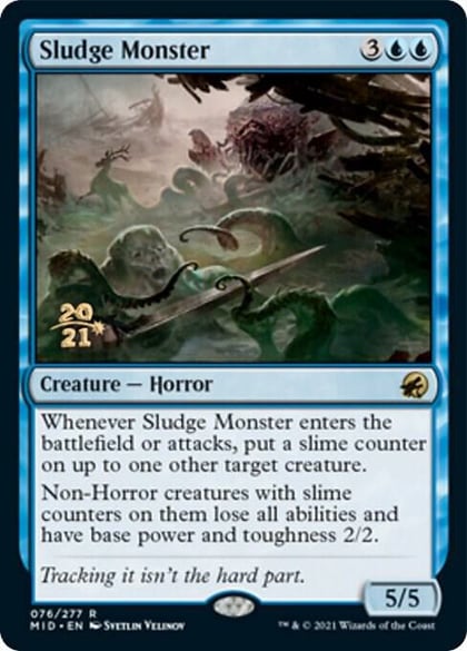 Sludge Monster, Prerelease Cards 76