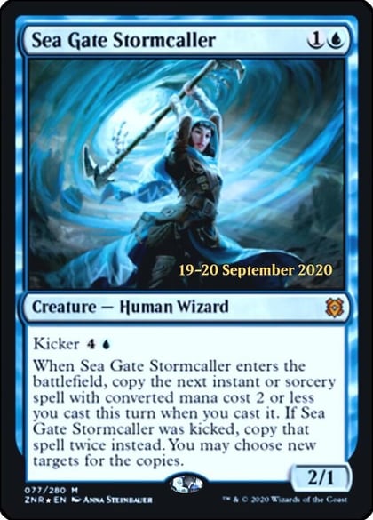Sea Gate Stormcaller, Prerelease Cards 77