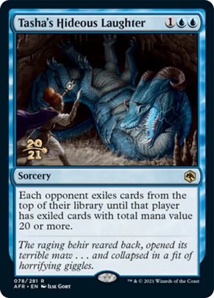 Tasha's Hideous Laughter, Prerelease Cards 78