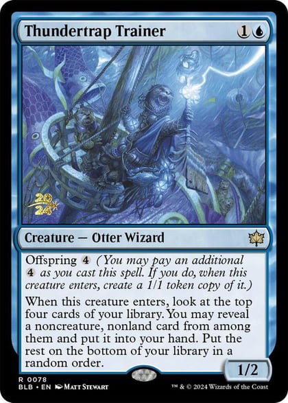 Thundertrap Trainer, Prerelease Cards 78